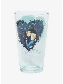 Drinkware Studio Ghibli Howl's Moving Castle Heart Frame Pint Glass - BoxLunch Exclusive