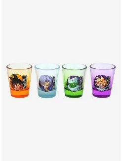 Drinkware Dragon Ball Z Hero Portraits Mini Glass Set