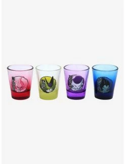 Drinkware Dragon Ball Z Villain Portraits Mini Glass Set