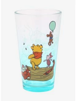 Drinkware Disney Winnie The Pooh Pooh & Friends Pint Glass - BoxLunch Exclusive