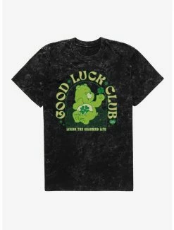 Tees Care Bears Good Luck Club Mineral Wash T-Shirt